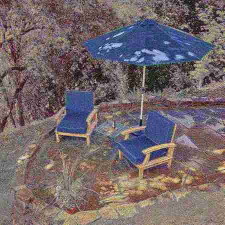 Classic Accessories Montlake FadeSafe Patio Lounge Chair/Loveseat Back Cushion, 19 x 20 x 4 Inch, Heather Indigo 62-057-INDIGO-EC